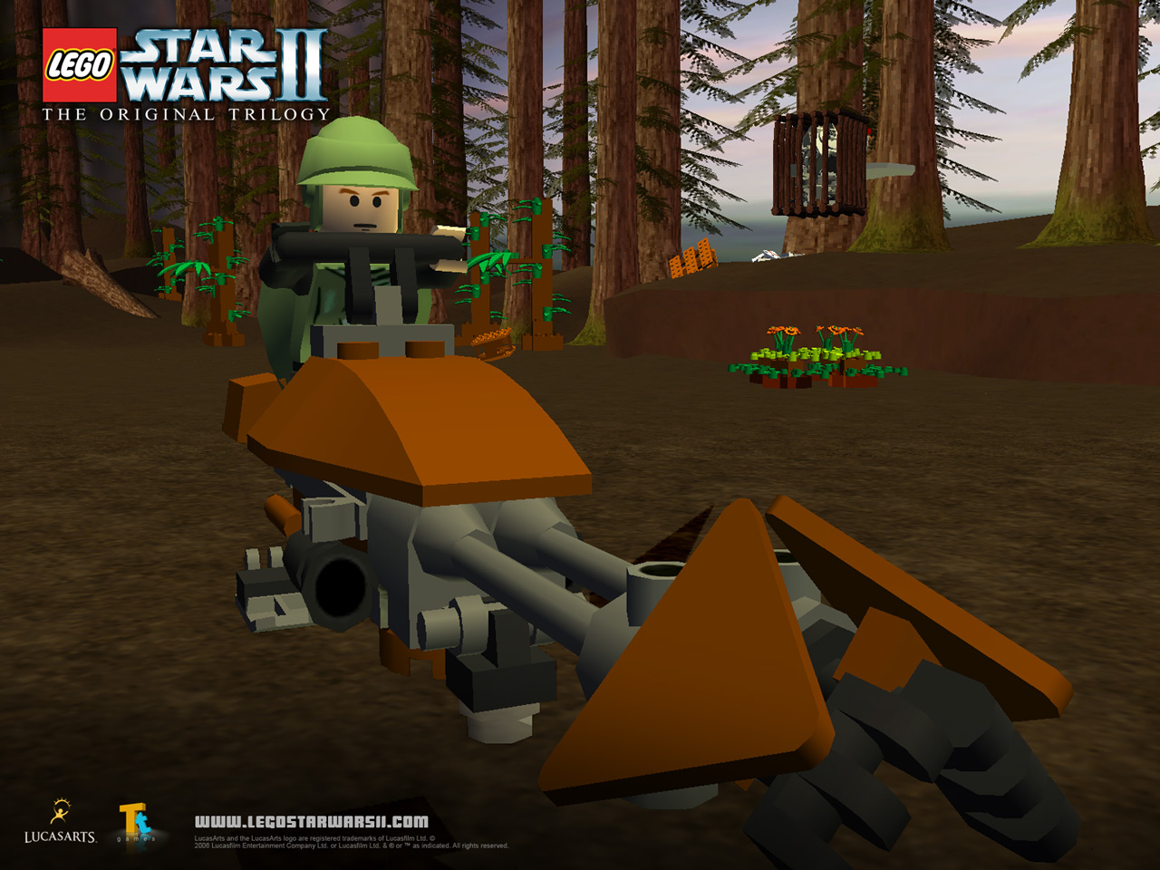 Fonds d'cran Jeux Vido LEGO Star Wars II 