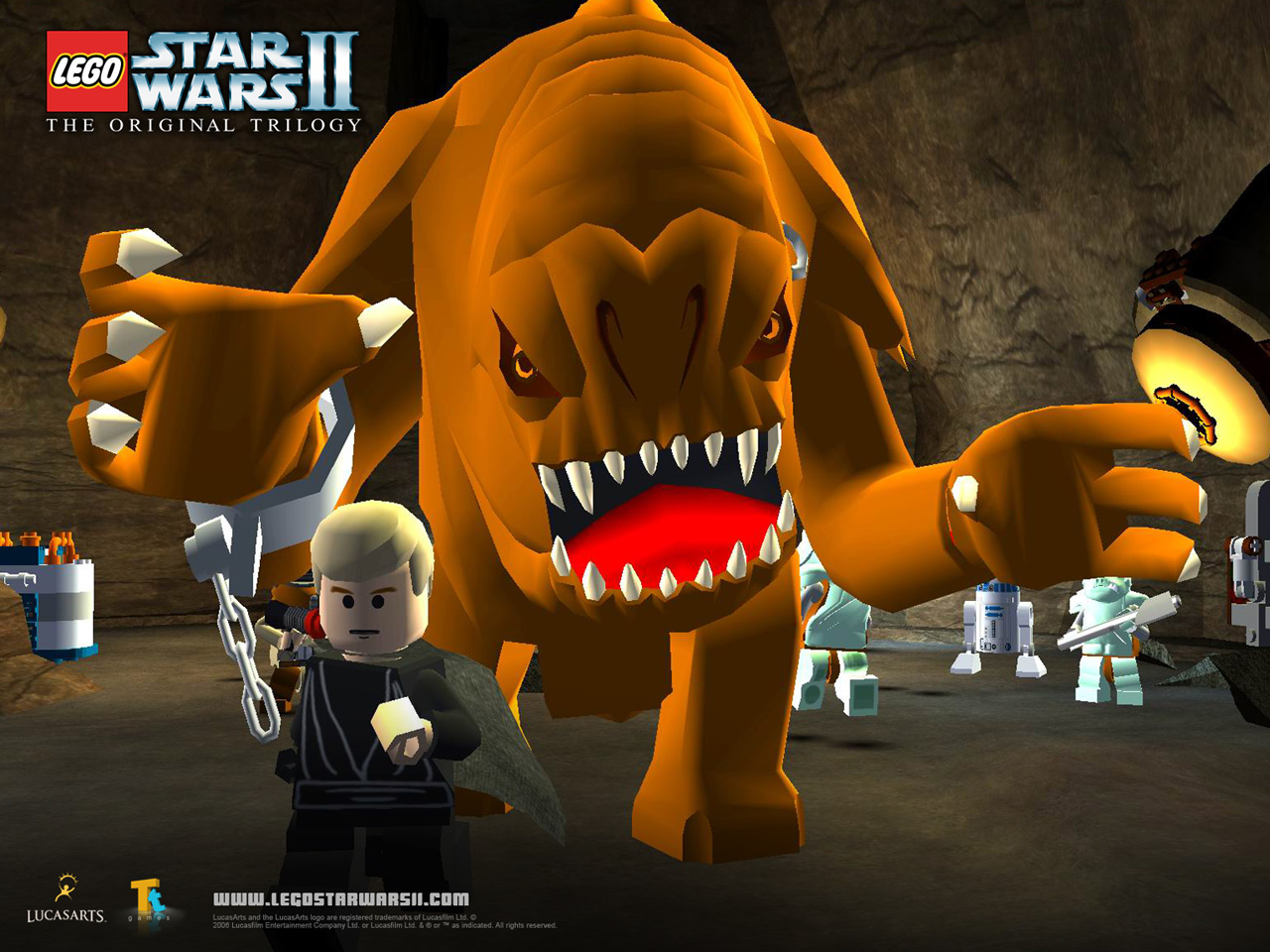 Fonds d'cran Jeux Vido LEGO Star Wars II 