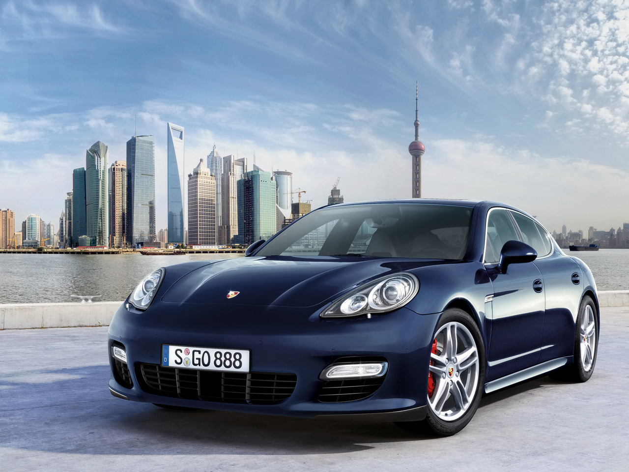 Wallpapers Cars Porsche Porsche-Panamera-Turbo