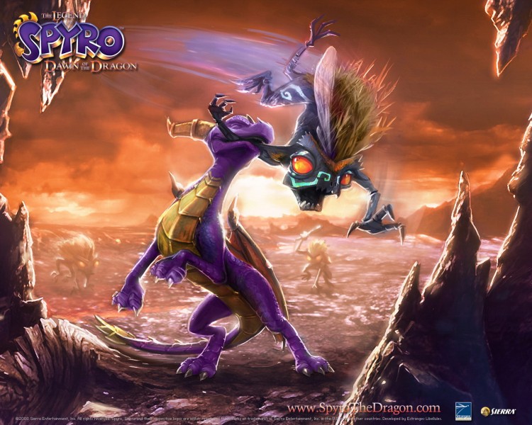 Fonds d'cran Jeux Vido La Lgende de Spyro - la Naissance d'un Dragon Wallpaper N231958