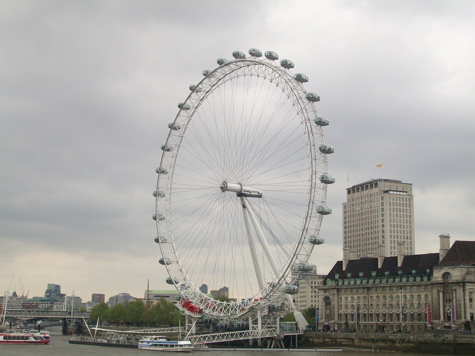 Wallpapers Trips : Europ Great Britain > London london eye