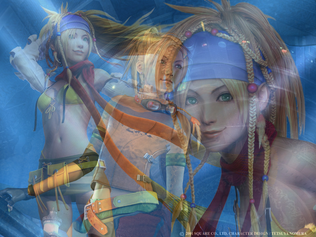 Fonds d'cran Jeux Vido Final Fantasy X Rikku Forever