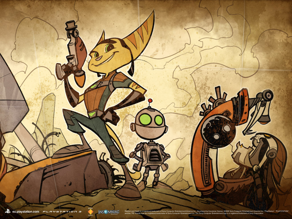 Fonds d'cran Jeux Vido Ratchet And Clank 