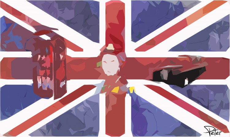 Wallpapers Digital Art Travel - Flags London Pop Art