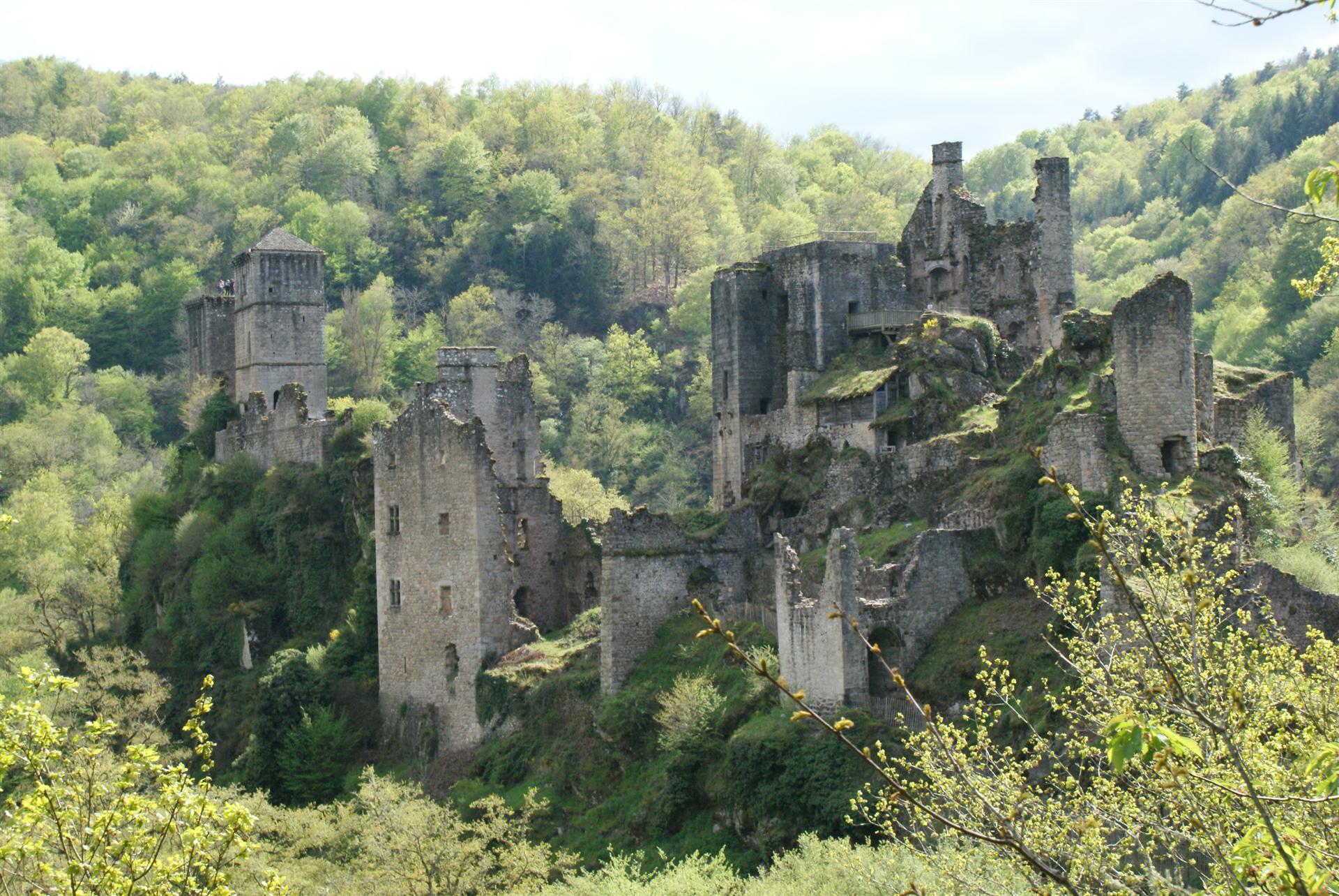 Fonds d'cran Constructions et architecture Ruines - Vestiges Les tours de merle