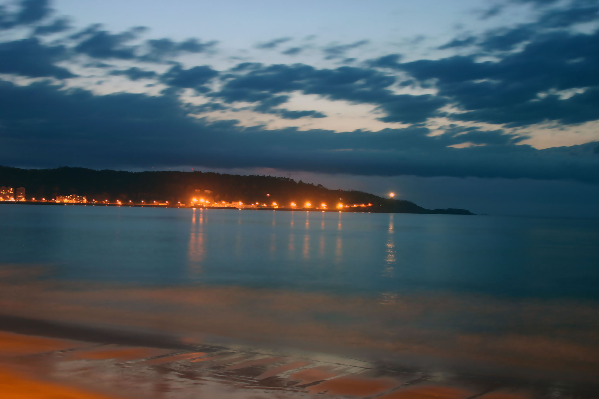 Fonds d'cran Voyages : Europe Espagne Fontarabie vue depuis Hendaye 1