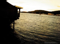 Fonds d'cran Nature House on the Sea