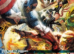 Fonds d'cran Comics et BDs civil war