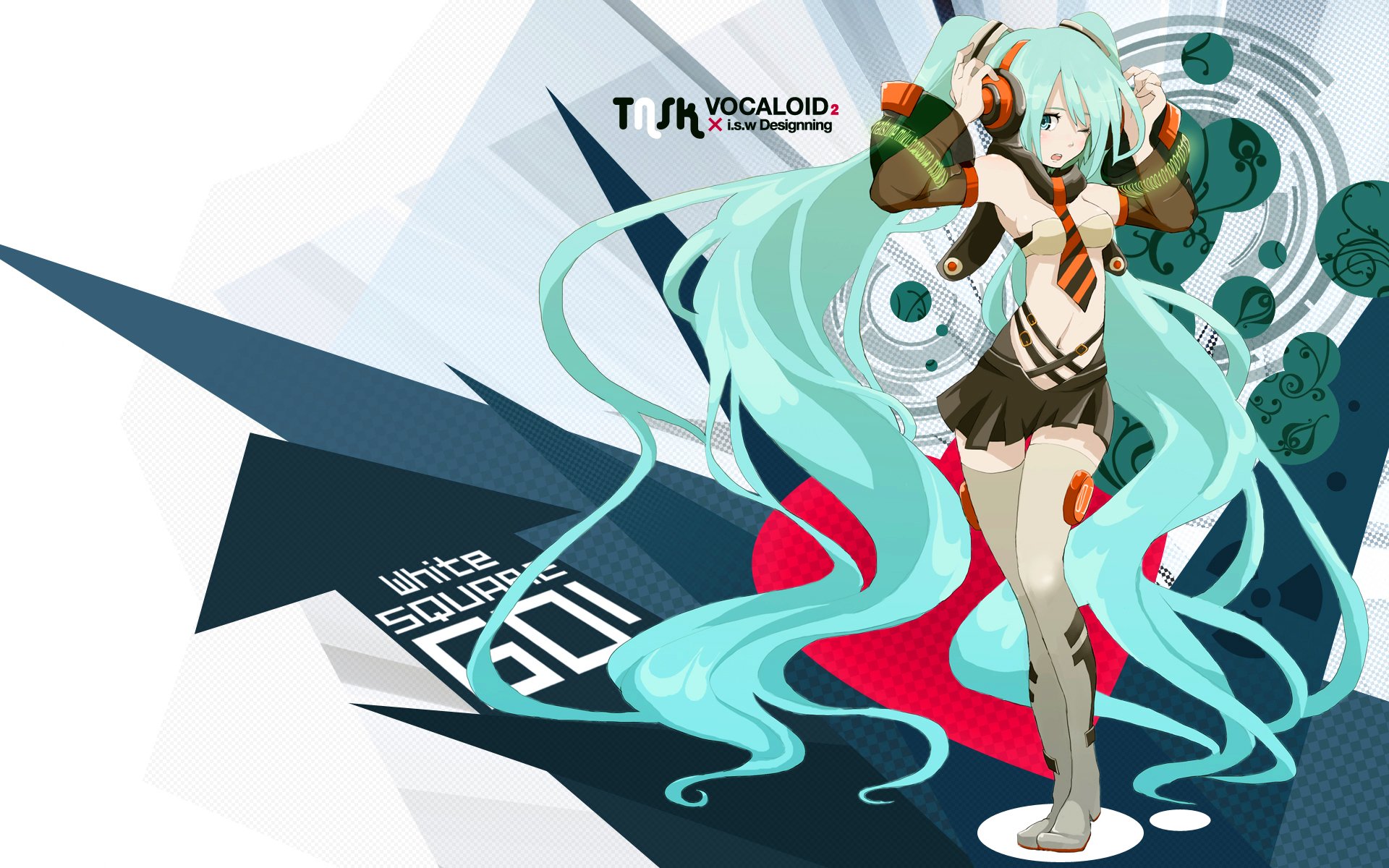 Fonds d'cran Manga Vocalods Hatsune Miku