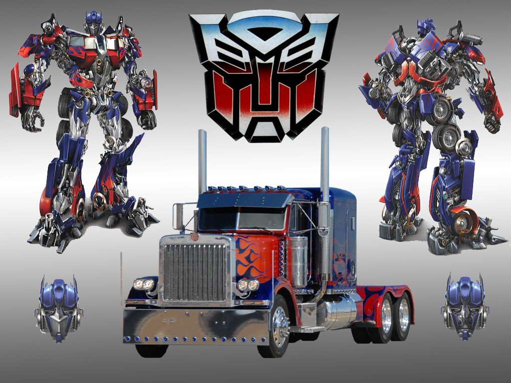 Fonds d'cran Cinma Transformers Optimus Hold School