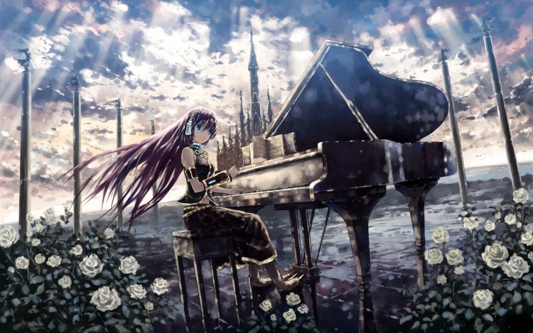 Wallpapers Manga Vocalods Megurine Luka