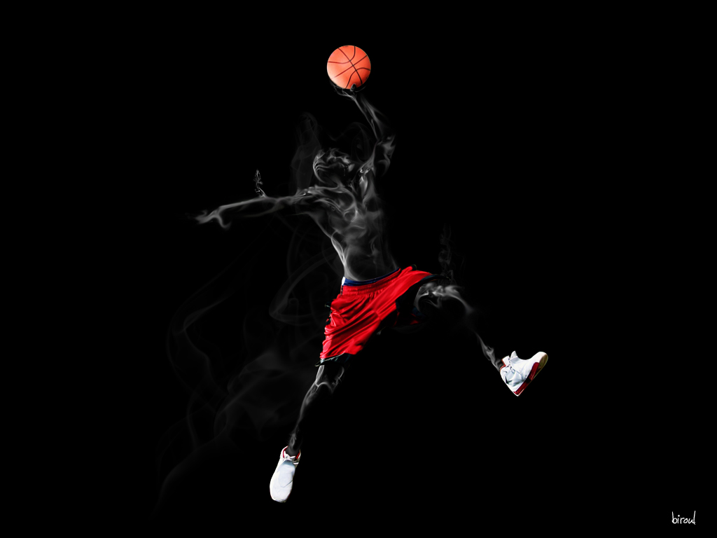 Wallpapers Sports - Leisures Basketball basket smoke