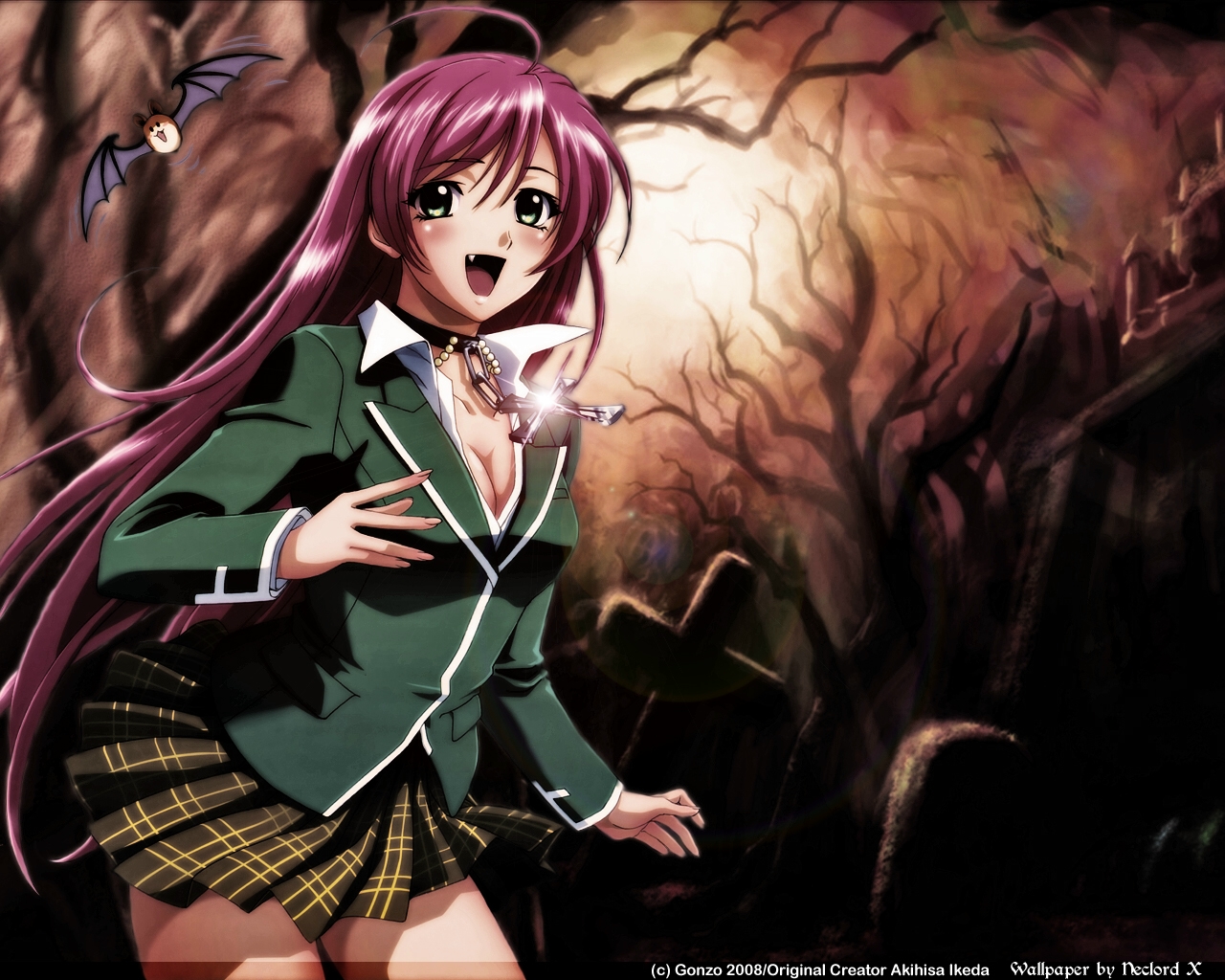 Wallpapers Manga Rosario + Vampire 