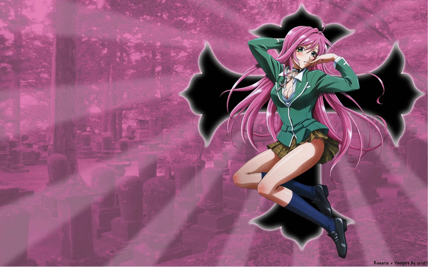 Wallpapers Manga Rosario + Vampire 