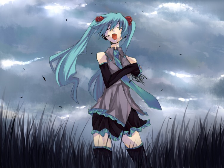 Fonds d'cran Manga Vocalods Hatsune Miku