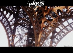 Fonds d'cran Voyages : Europe Les dessous de Mrs Tour Eiffel