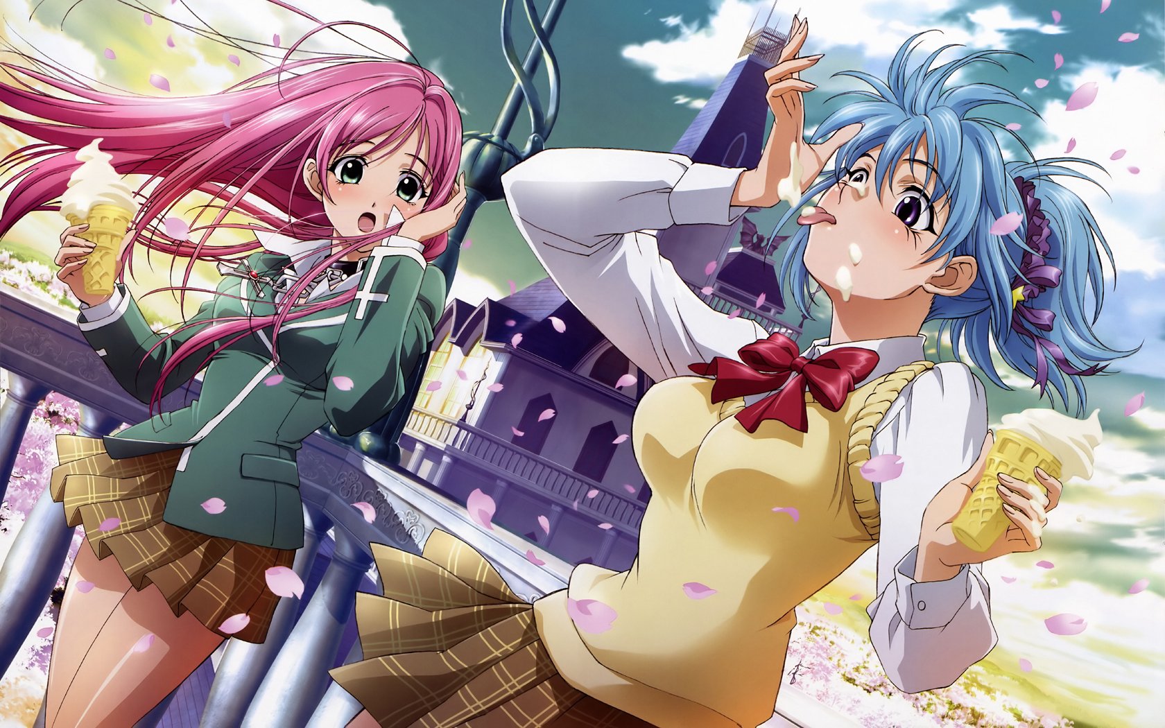 Wallpapers Manga Rosario + Vampire 