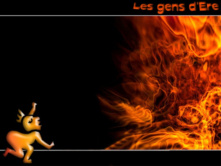 Wallpapers Brands - Advertising Websites - Misc Les Gens d'Ere + flammes