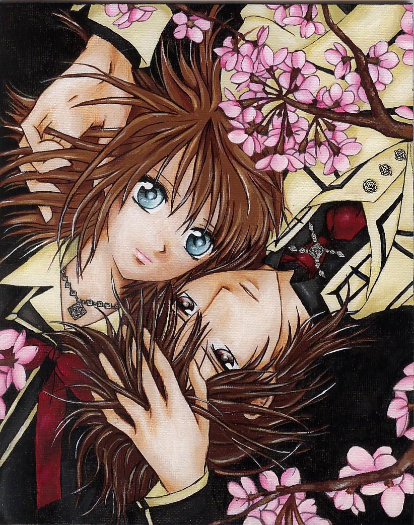 Fonds d'cran Art - Peinture Manga Vampire Knight