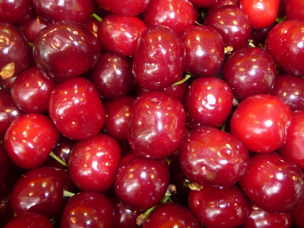 Fonds d'cran Nature Fruits le temps des cerises 