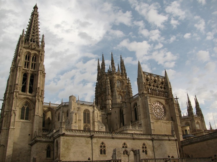 Fonds d'cran Voyages : Europe Espagne Chteau de Burgos.