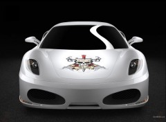 Wallpapers Cars F430 calavera