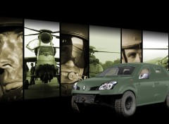 Wallpapers Cars Koleos militaire