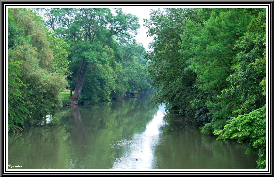 Fonds d'cran Nature Fleuves - Rivires - Torrents Le Loir  Montoire sur le Loir