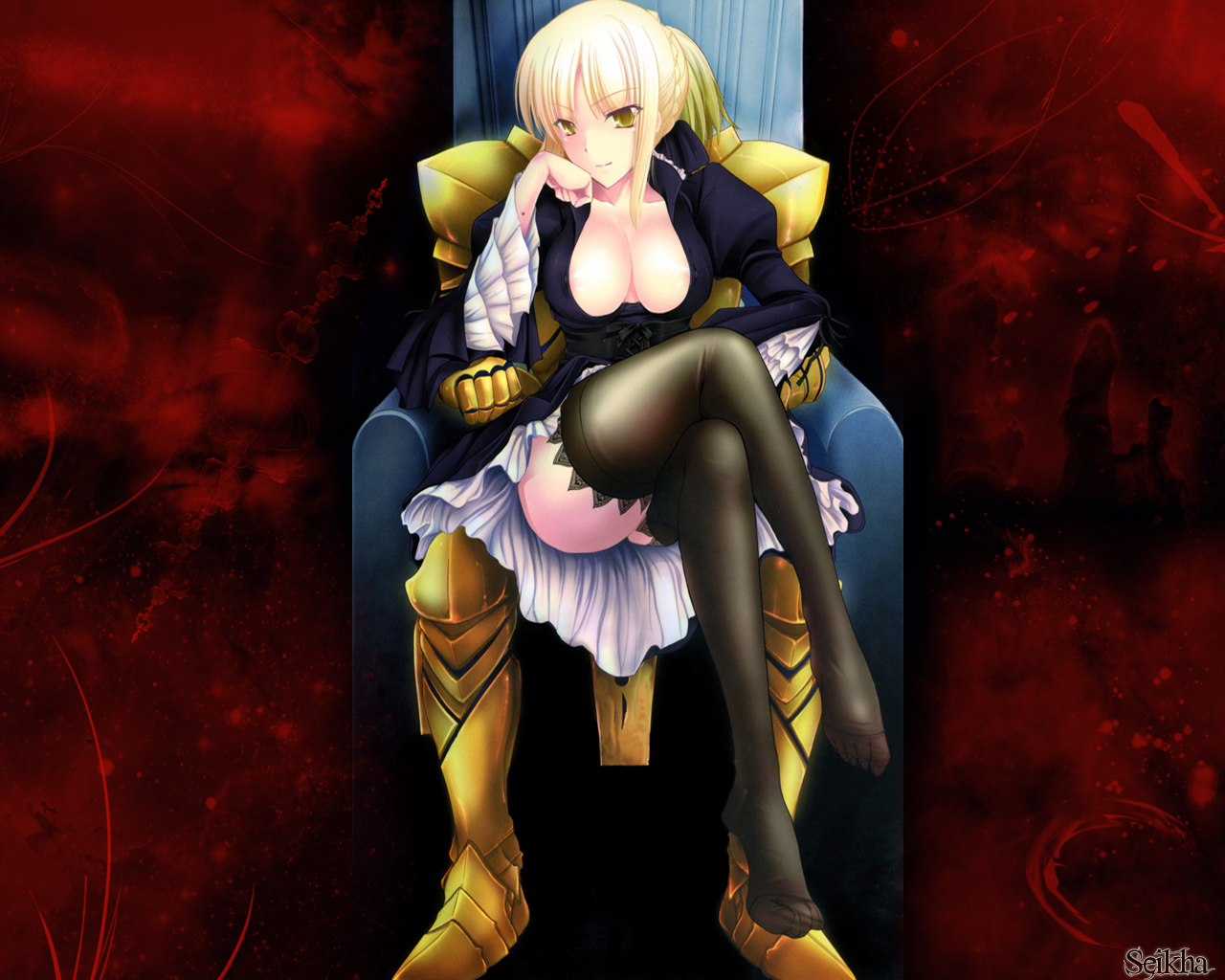 Wallpapers Manga Fate stay night / Fate project Red queen