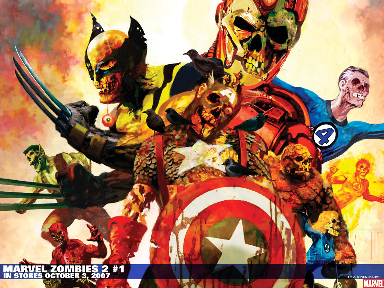 Wallpapers Comics Marvel Zombie marvel zombie