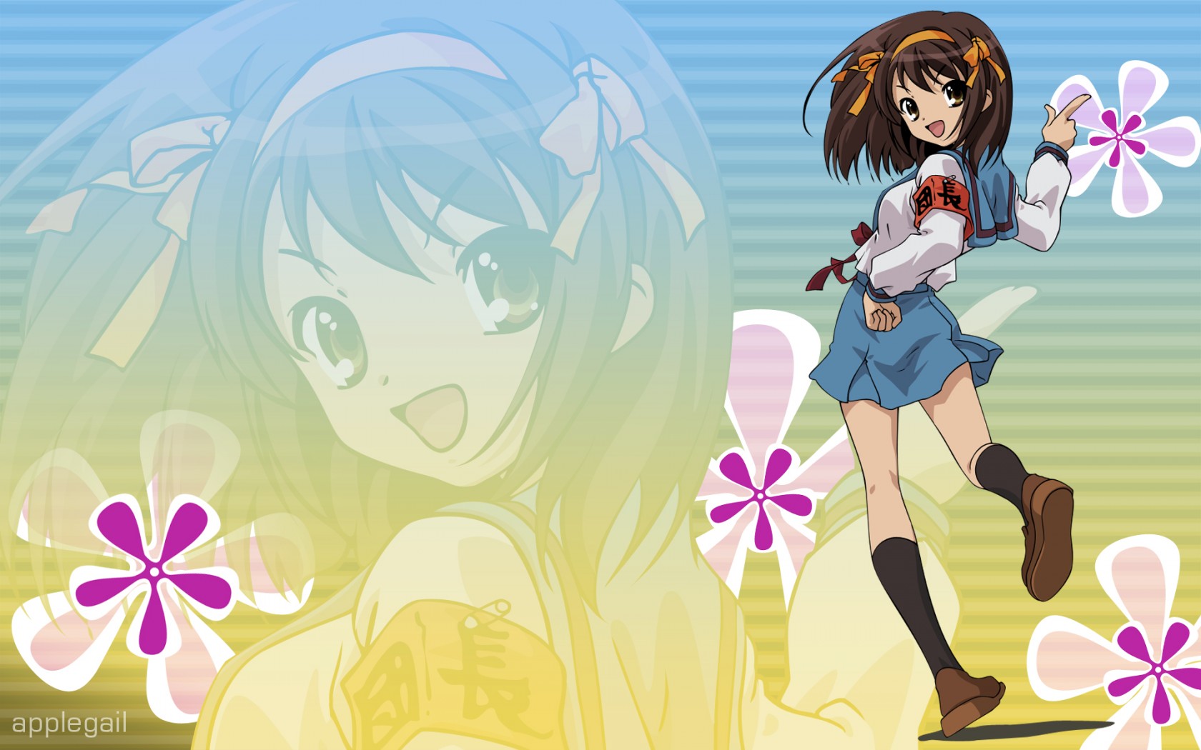 Fonds d'cran Manga Suzumiya Haruhi No Yuutsu haruhi