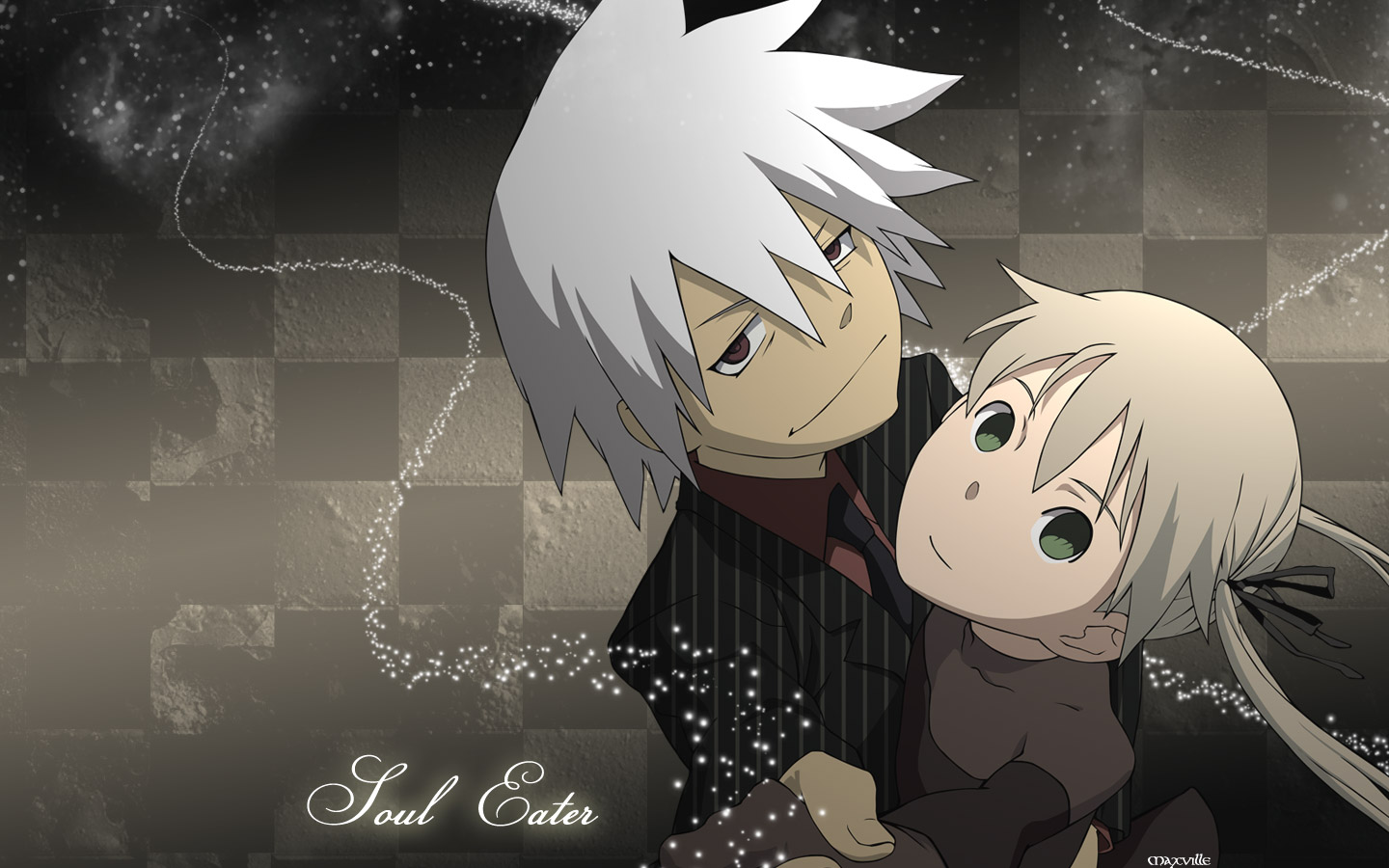 Fonds d'cran Manga Soul Eater soul x maka