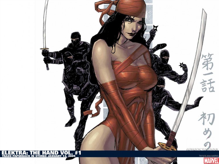 Fonds d'cran Comics et BDs Elektra elektra