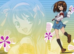 Fonds d'cran Manga haruhi