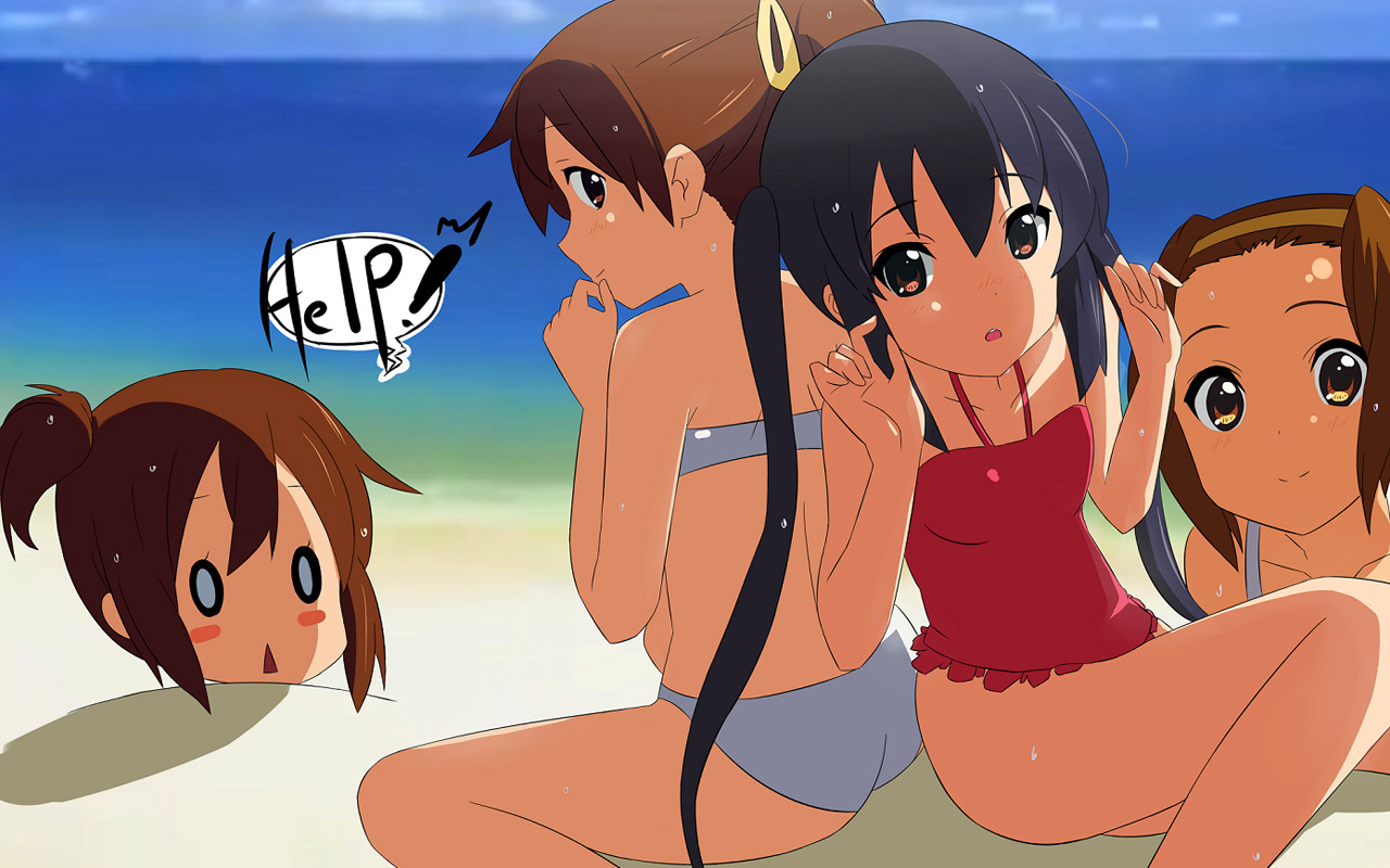 Wallpapers Manga K-ON! Akiyama Mio K-ON! Akiyama Mio