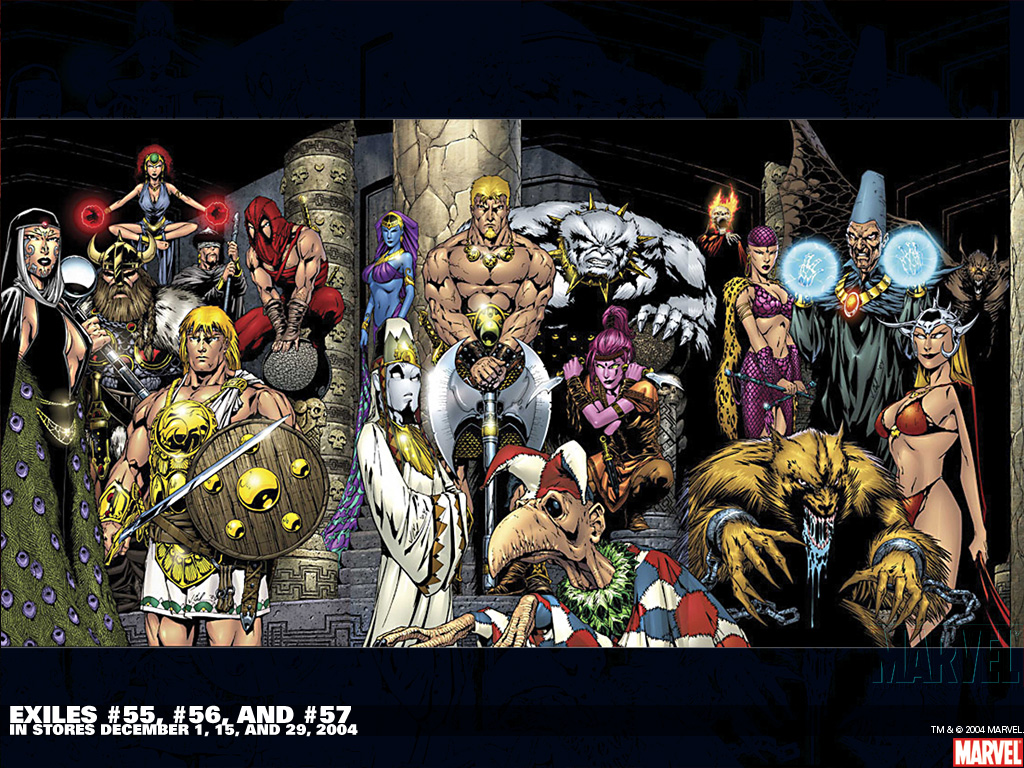 Wallpapers Comics Exiles exiles