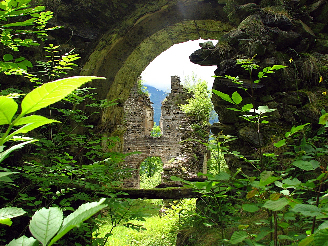 Wallpapers Constructions and architecture Ruins Abbaye de St Orens