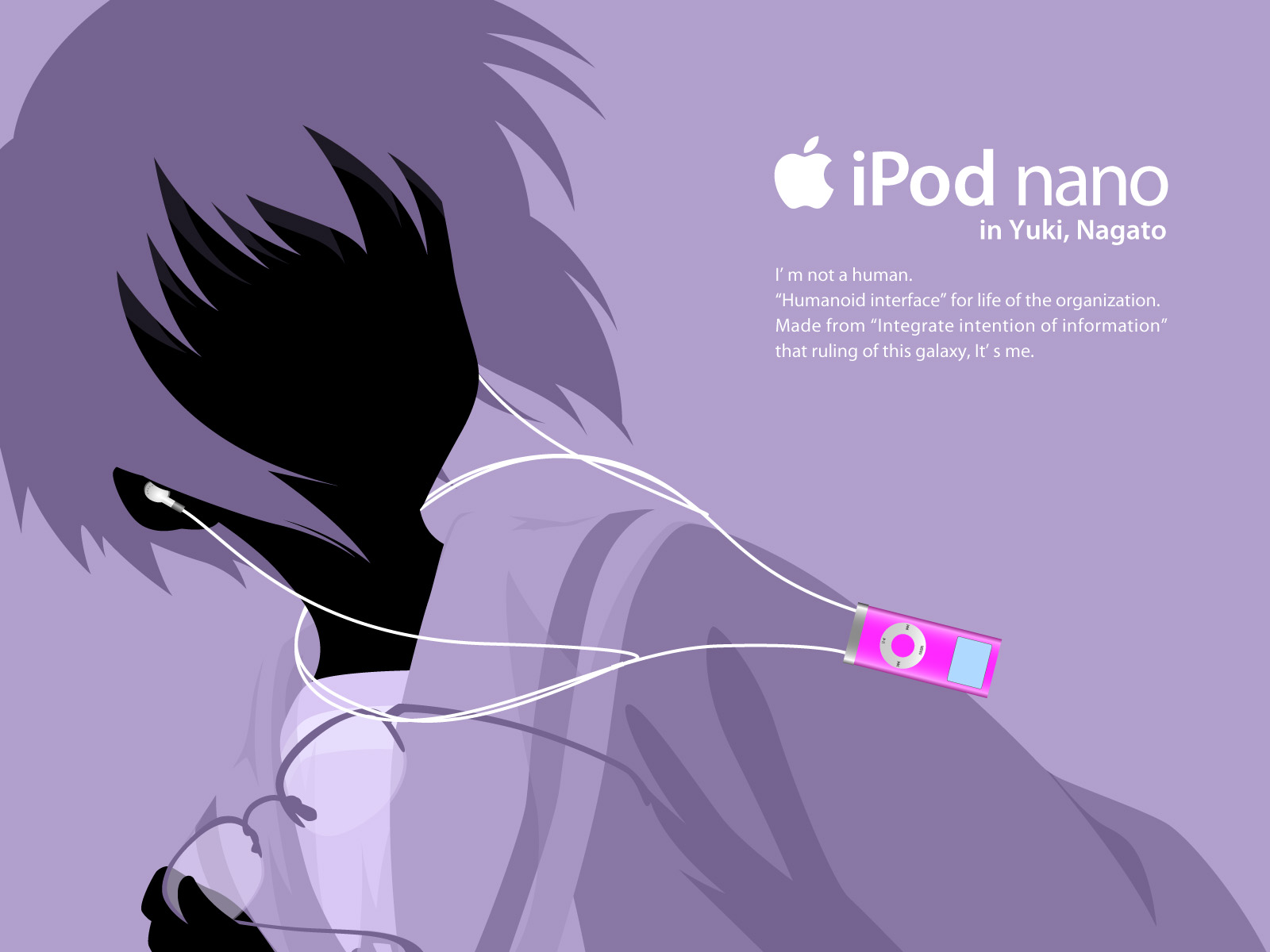 Fonds d'cran Manga Suzumiya Haruhi No Yuutsu Nagato Yuki Ipod