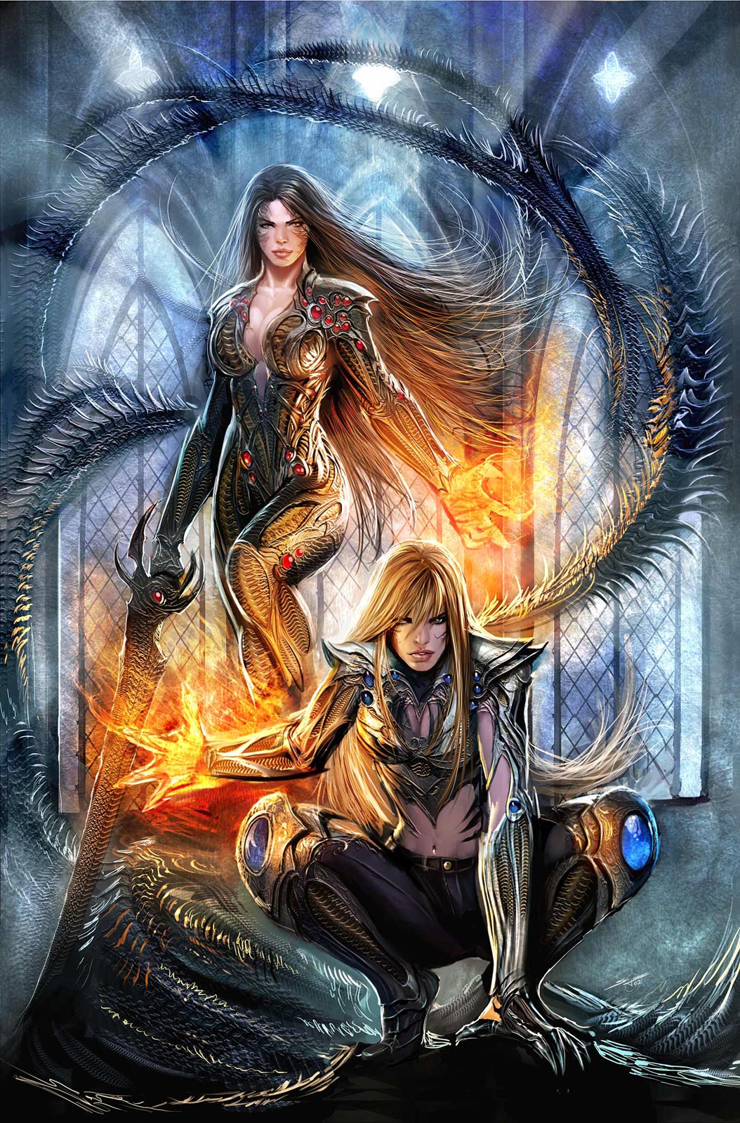 Fonds d'cran Art - Crayon BDs - Witchblade witchblade