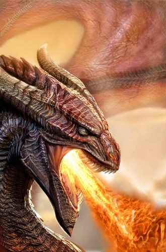 Wallpapers Art - Pencil Fantasy - Dragons dragon