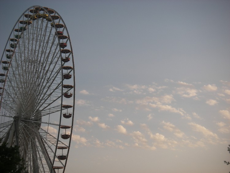 Wallpapers Constructions and architecture Amusement Parks > Misc Grande roue de Lyon