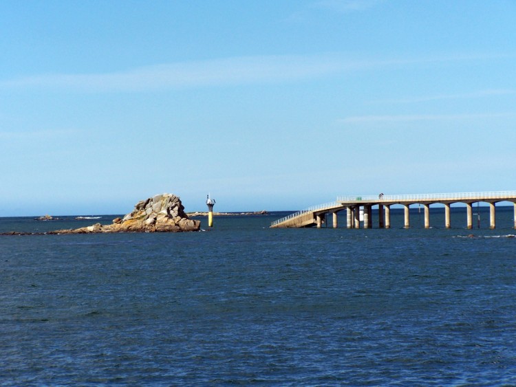 Wallpapers Nature Seas - Oceans - Beaches Passerelle d'embarquement pour l'Ile de Batz