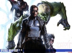 Wallpapers Comics invasion secrete