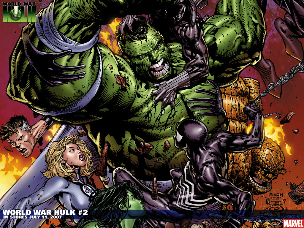 Wallpapers Comics Hulk world war hulk