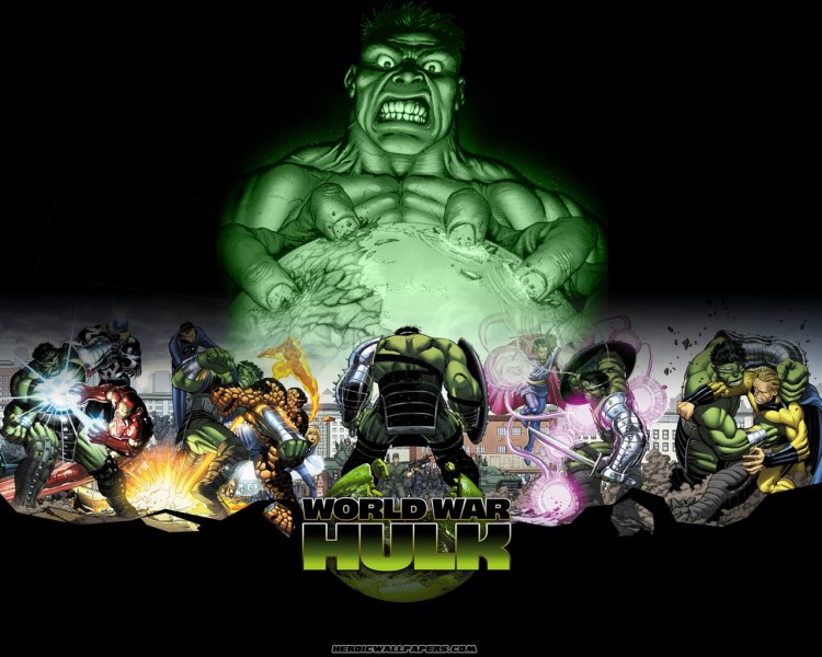 Wallpapers Comics Hulk world war hulk