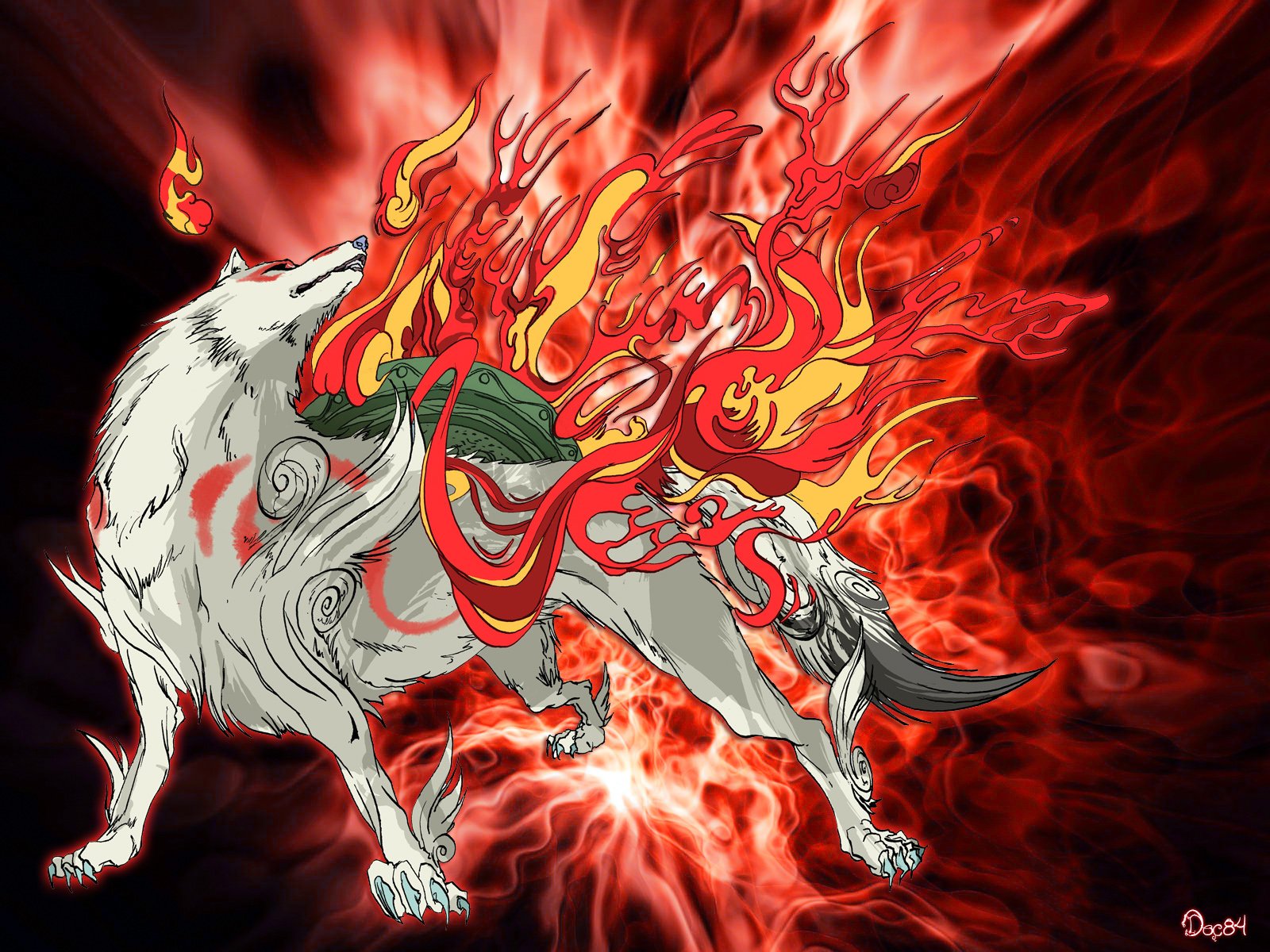 Wallpapers Video Games Okami Chien Ardent