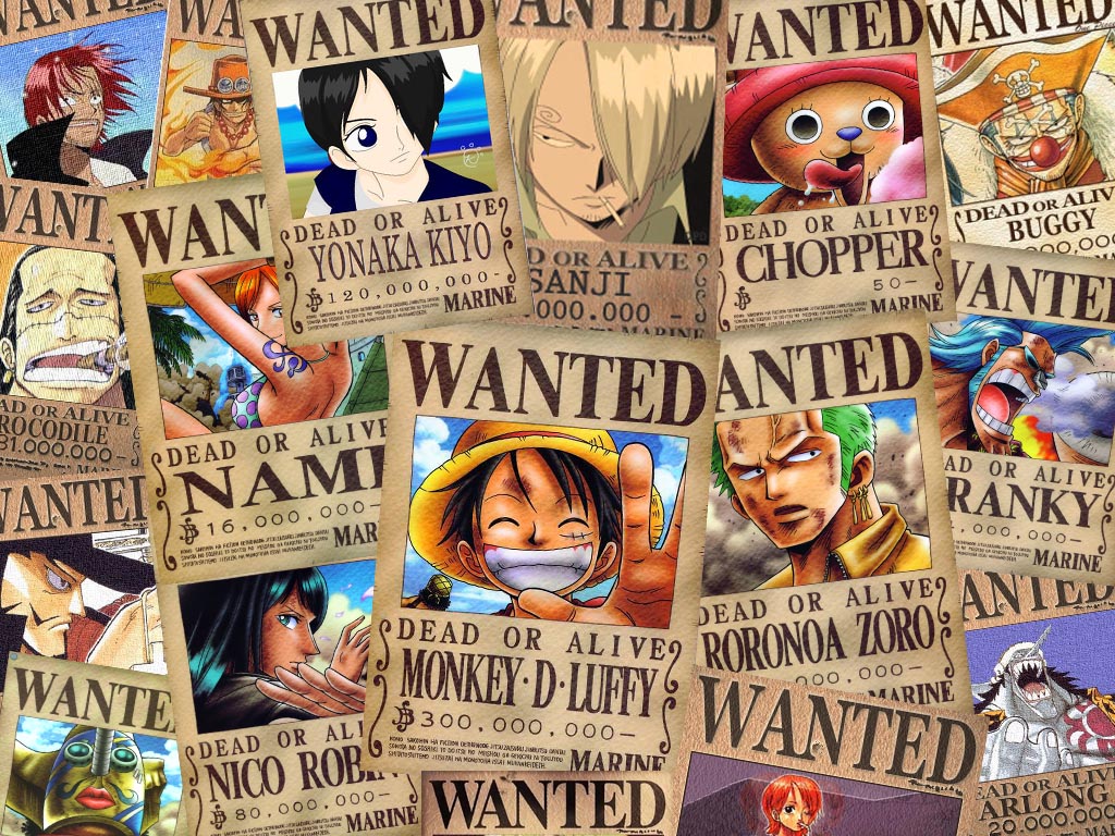 Wallpapers Manga One Piece Avis de recharche