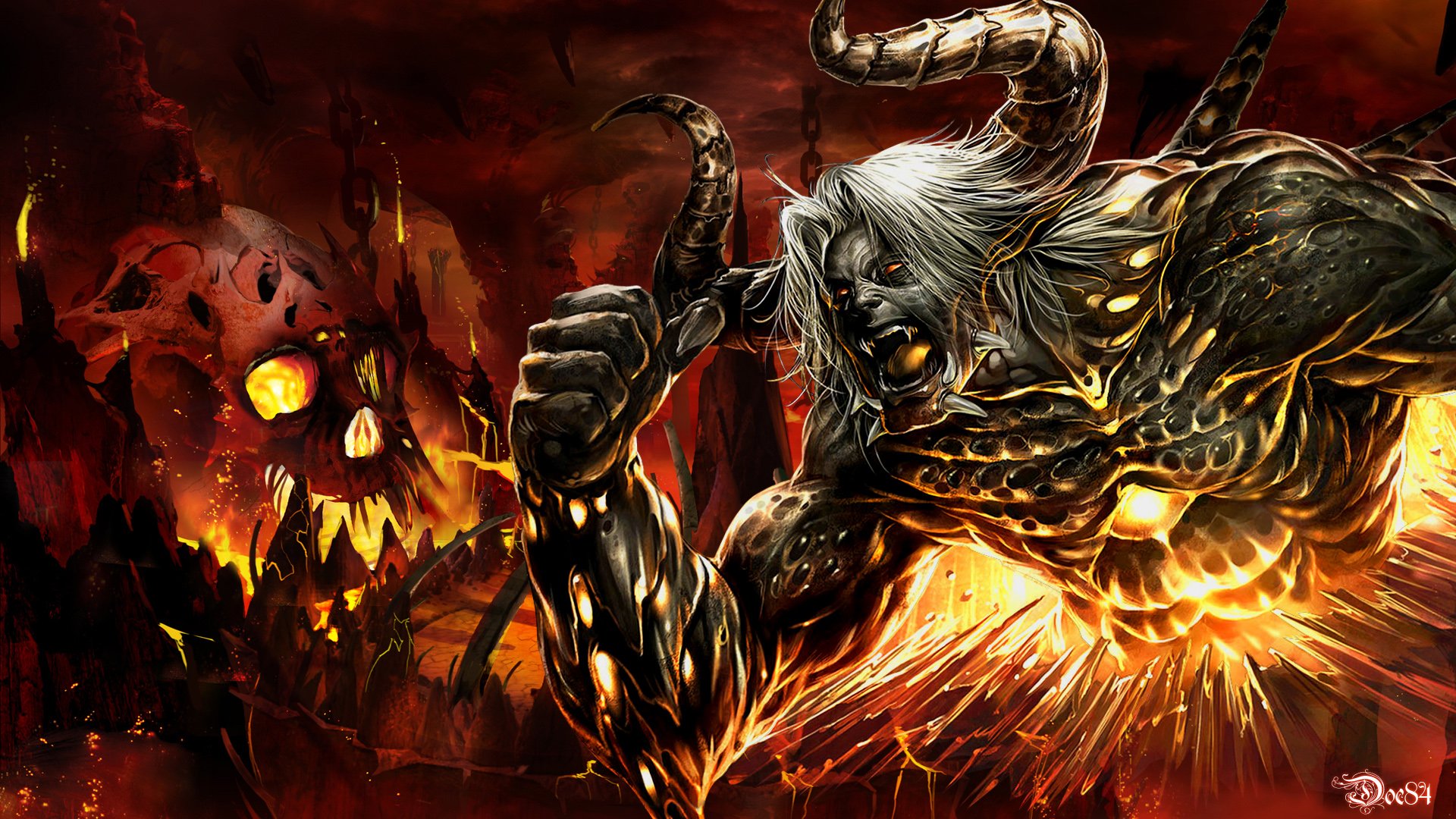 Wallpapers Digital Art Hell Welcome to hell