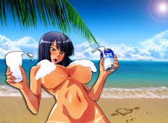 Fonds d'cran Erotic Art Nico Robin in the Tropics