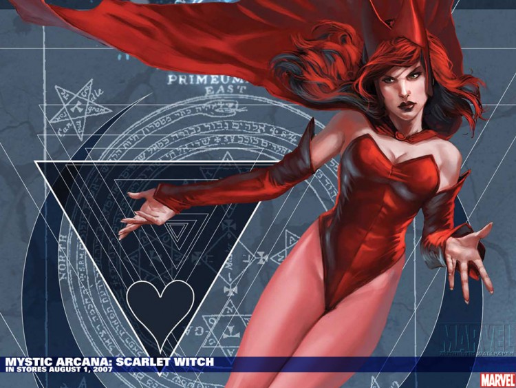 Wallpapers Comics Avengers sorciere rouge